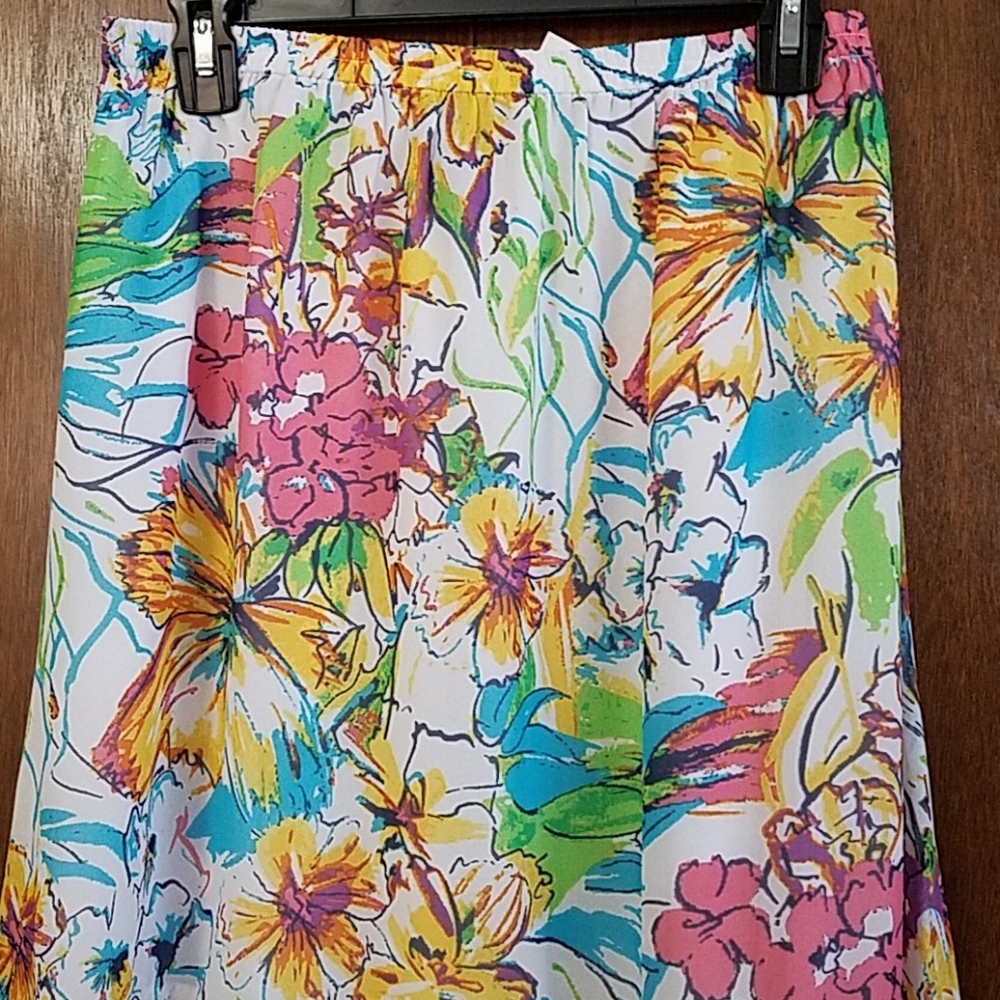 NWT Multiples Floral Skirt S - Picture 2 of 4